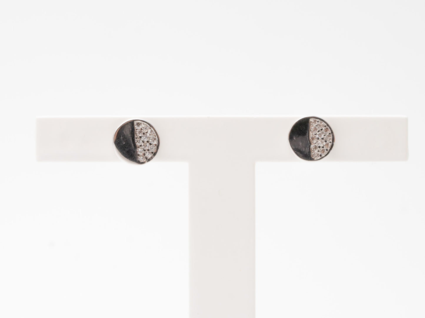 Ohrstecker 925er Silber rund