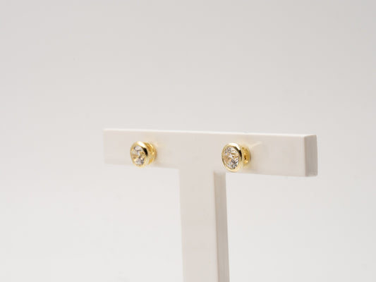 Ohrstecker 925er Silber vergoldet