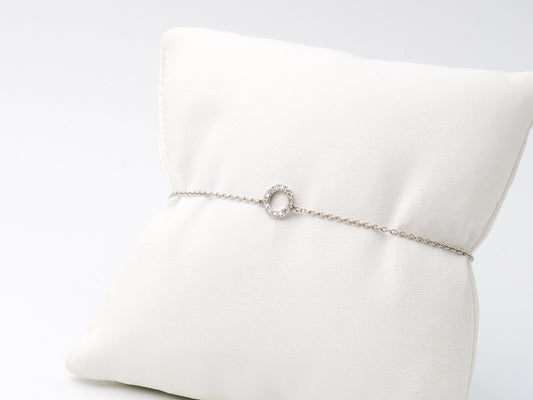 Armband 585 Weißgold mit Brillanten
